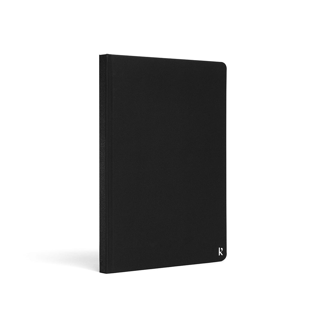 Karst A5 Hardcover Notebook - Dotted Peony