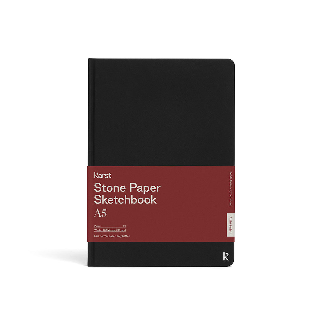 Blank Canvas Black A5 Sketchbook – Archestratus Books + Foods