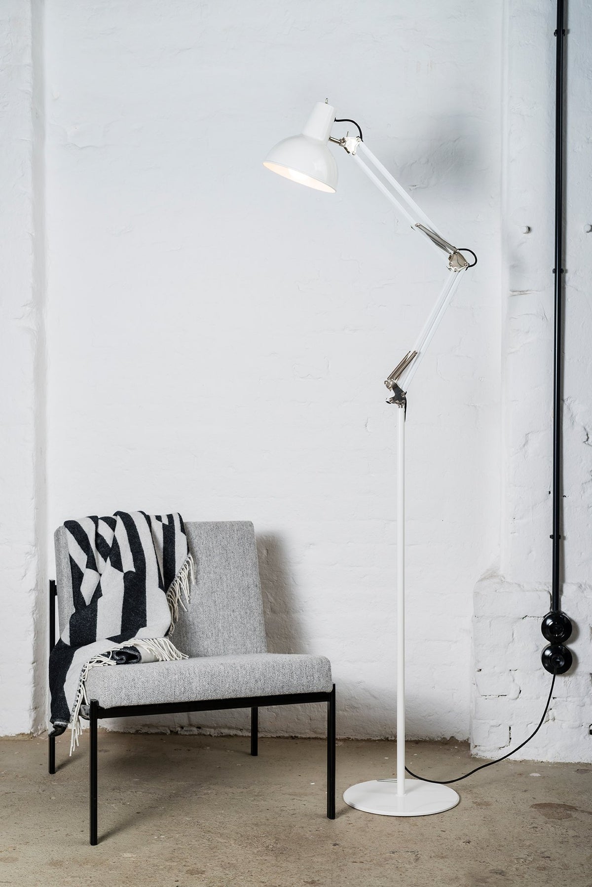 Midgard, Spring Balanced Floor Lamp, Floor,