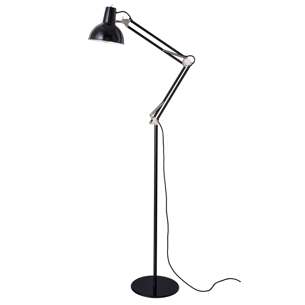 Prussia white and black floor lamp top