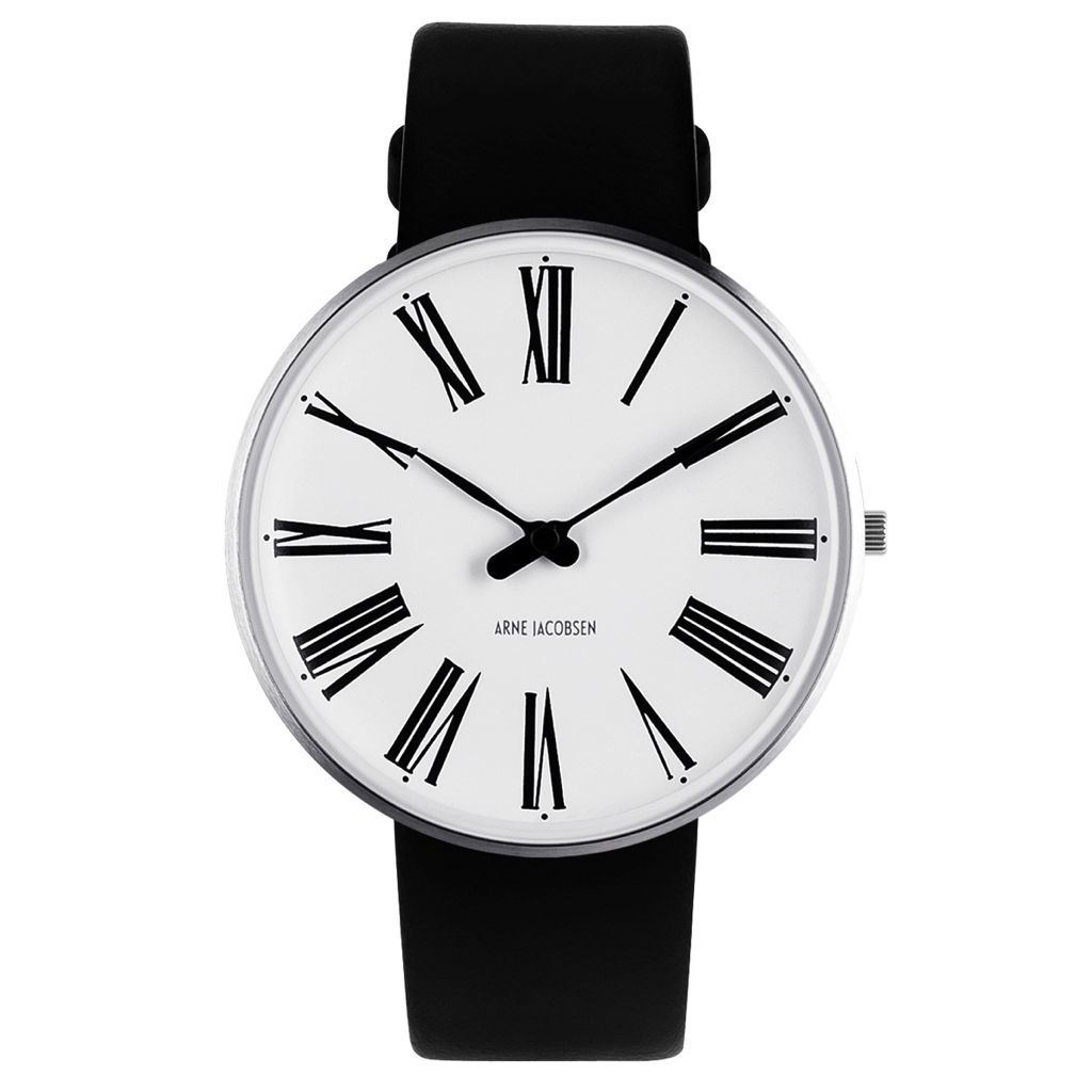 Rosendahl, Arne Jacobsen Roman 40mm Wrist Watch, Analog Watch, Arne Jacobsen,