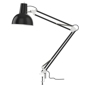 Midgard, Spring Balanced Clamp Lamp, Black, Table / Task,