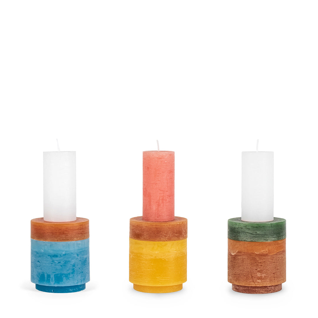 Stan Editions, Candl Stack 02, Brown, Candle, Stan Verstraete,