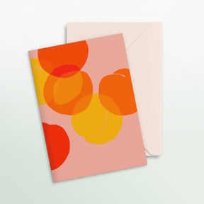 Common Modern, In Season Notecard, Apricots