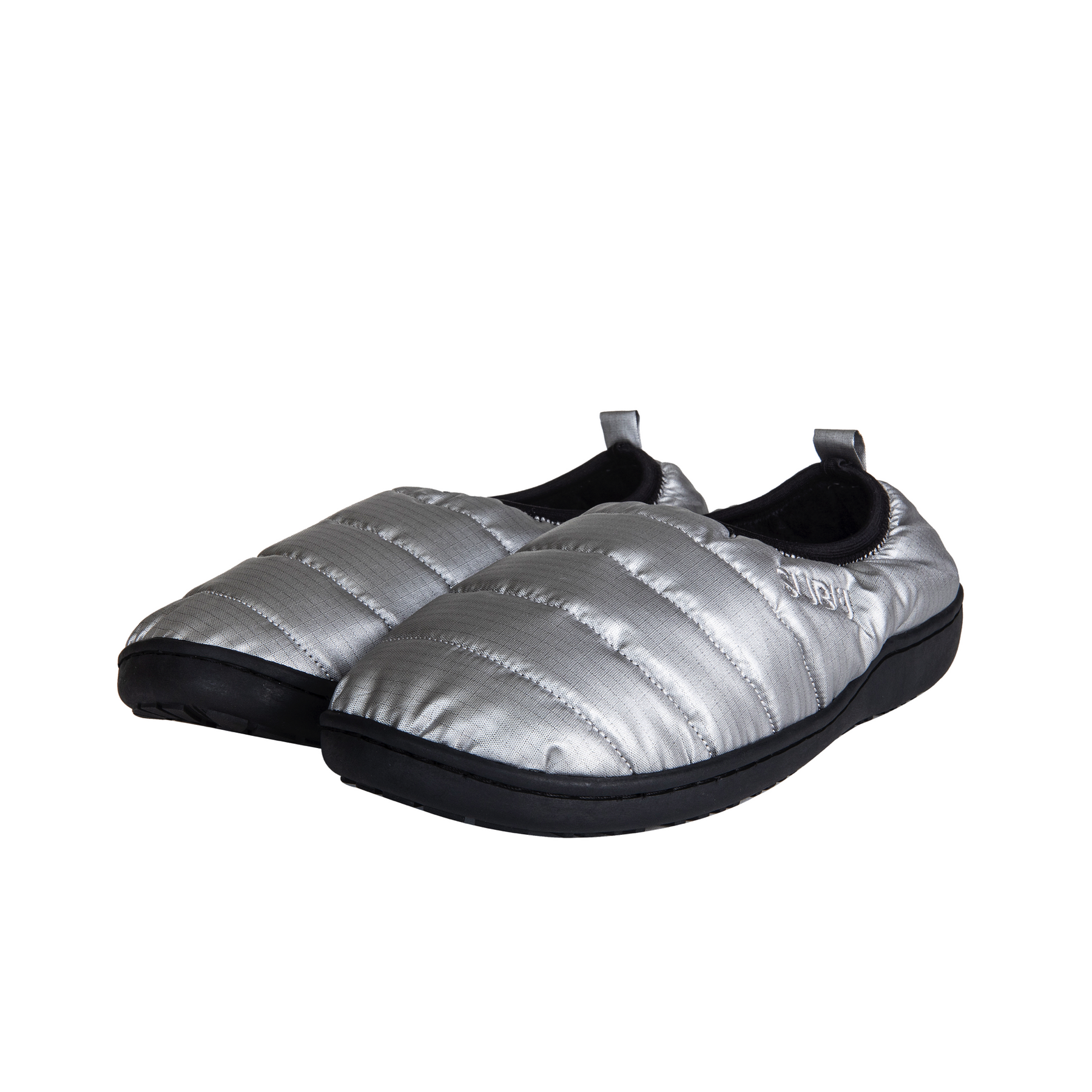 Packable Slippers - Foil Silver