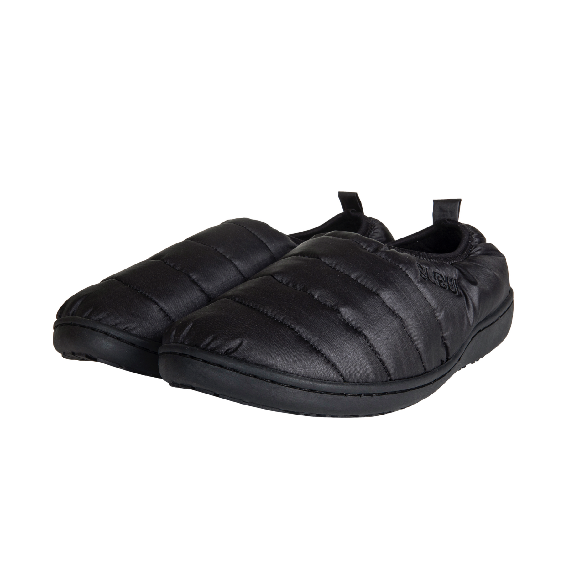 SUBU, Packable Slippers Gloss Black, Slippers,