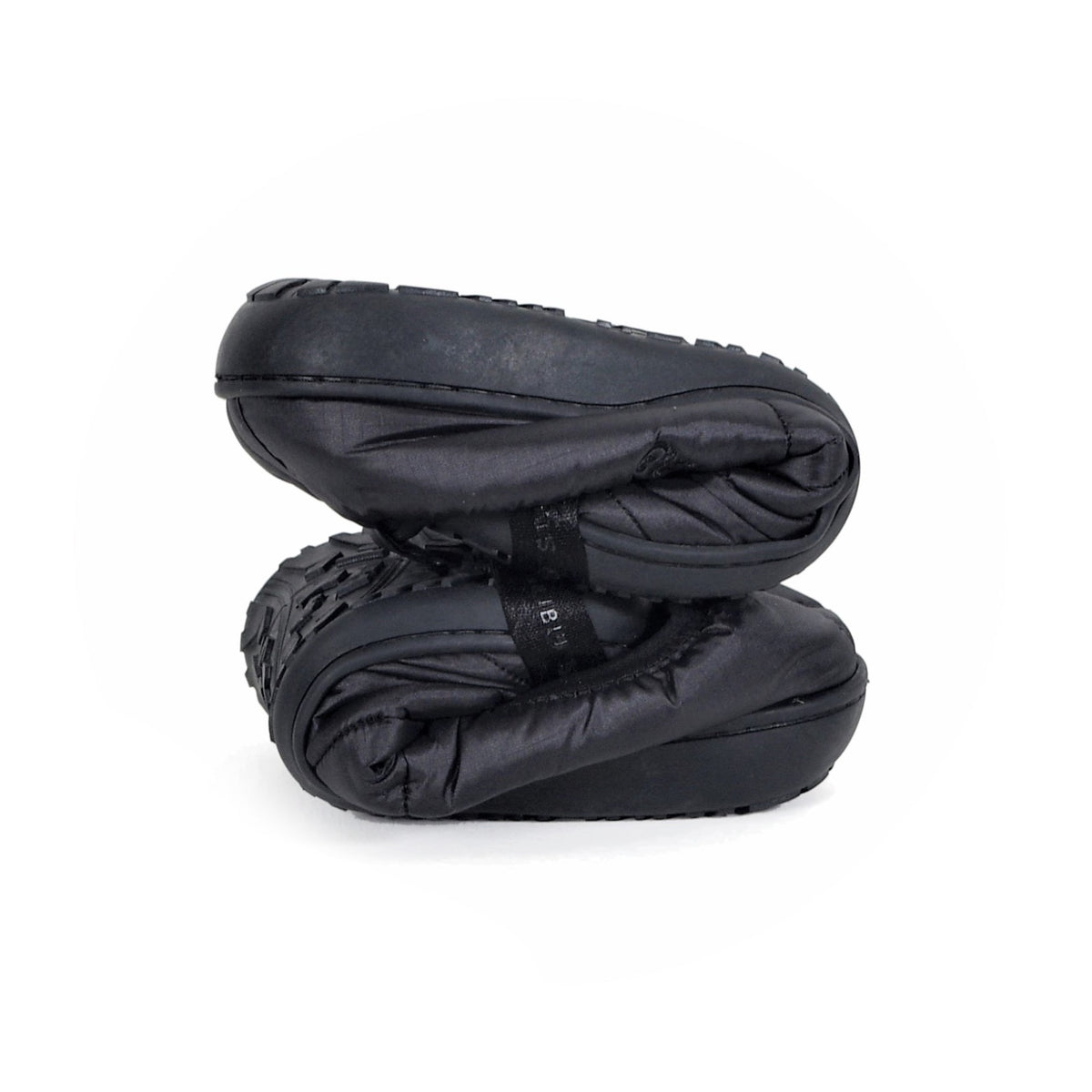SUBU, Packable Slippers - Gloss Black, 1