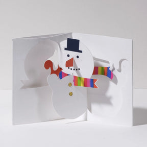 IC Design, Gérard Lo Monaco Snowman Pop Up Card, Notecard,