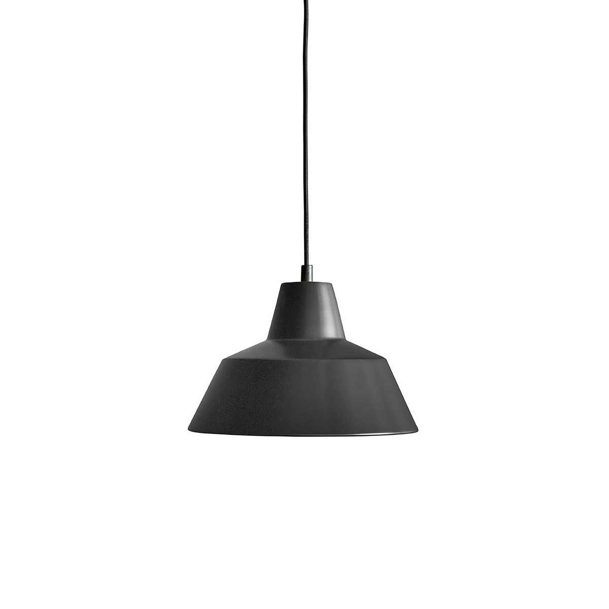 Made by Hand, Workshop Pendant Lamp W2, Matte Black, Pendant, A. Wedel-Madsen,