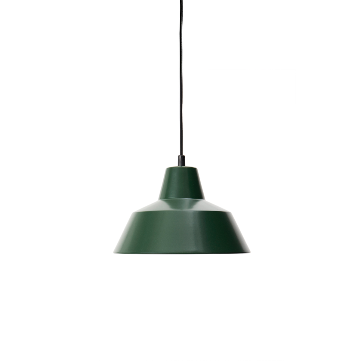 Made by Hand, Workshop Pendant Lamp W2, Racing Green, Pendant,