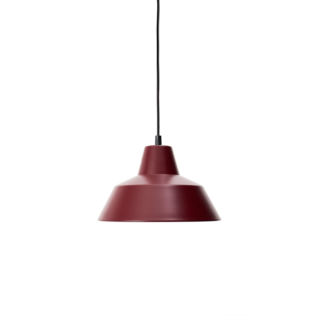 Made by Hand, Workshop Pendant Lamp W2, Wine Red, Pendant,