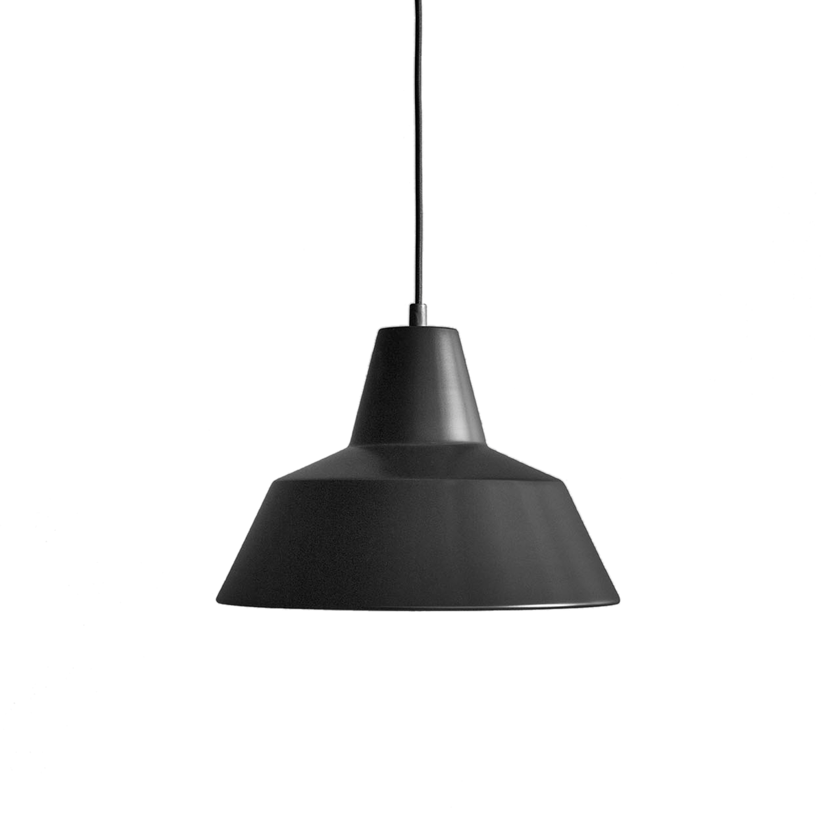Made by Hand, Workshop Pendant Lamp W3, Matte Black, Pendant, A. Wedel-Madsen,