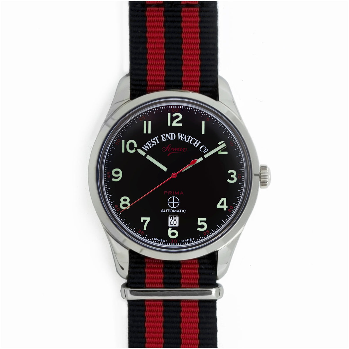 West End Watch Co. - Sowar Prima - Black Dial